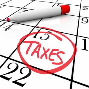 Calendar-mark-says-taxes